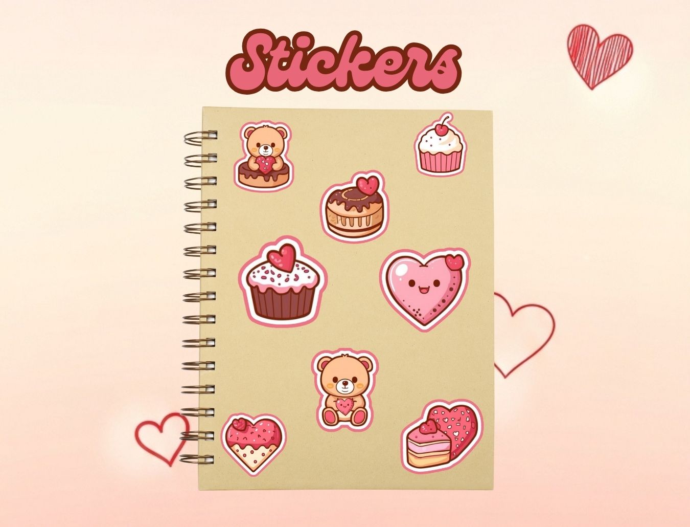 Cute Valentine Sticker Pack