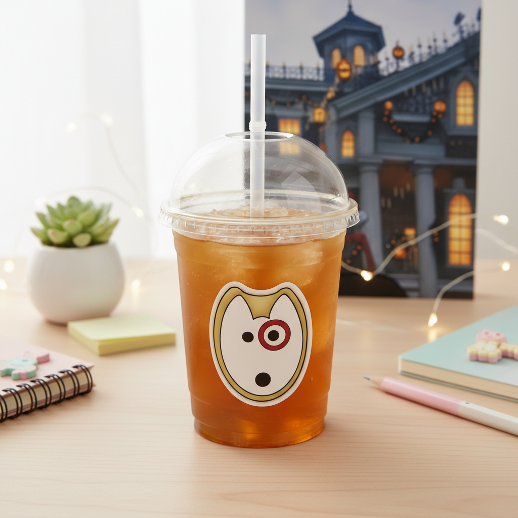 Bullseye Dog Vinyl Sticker