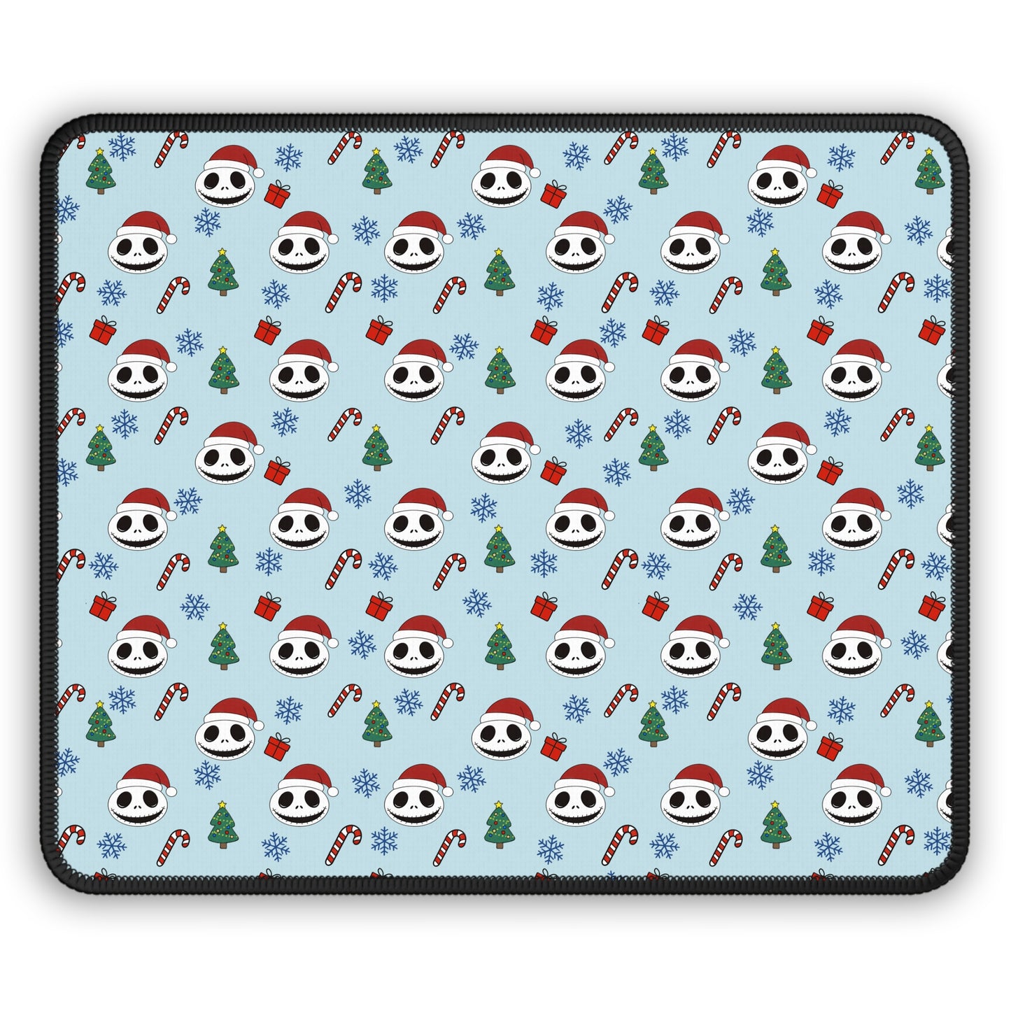 NBC Pattern Gaming Mouse Pad | Christmas Candy Cane Trees