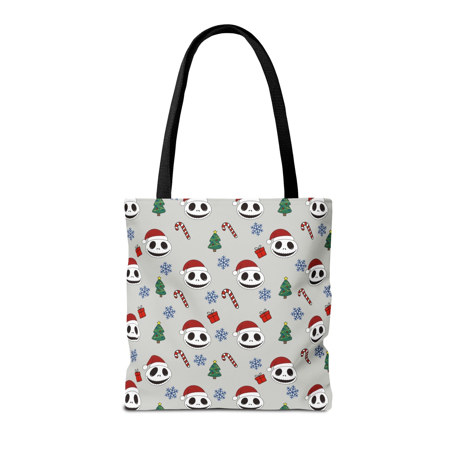 NBC Pattern Tote Bag, Cute Holiday Gift, Reusable Shopping Tote, Christmas Bag