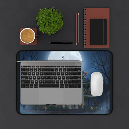 Spooky Halloween Desk Mat - Perfect for Home Office, Trick or Treat Decor, Gothic Style, Nightmare Before Christmas Gift