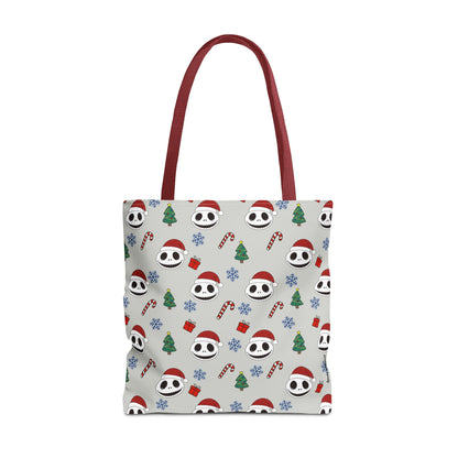 NBC Pattern Tote Bag, Cute Holiday Gift, Reusable Shopping Tote, Christmas Bag