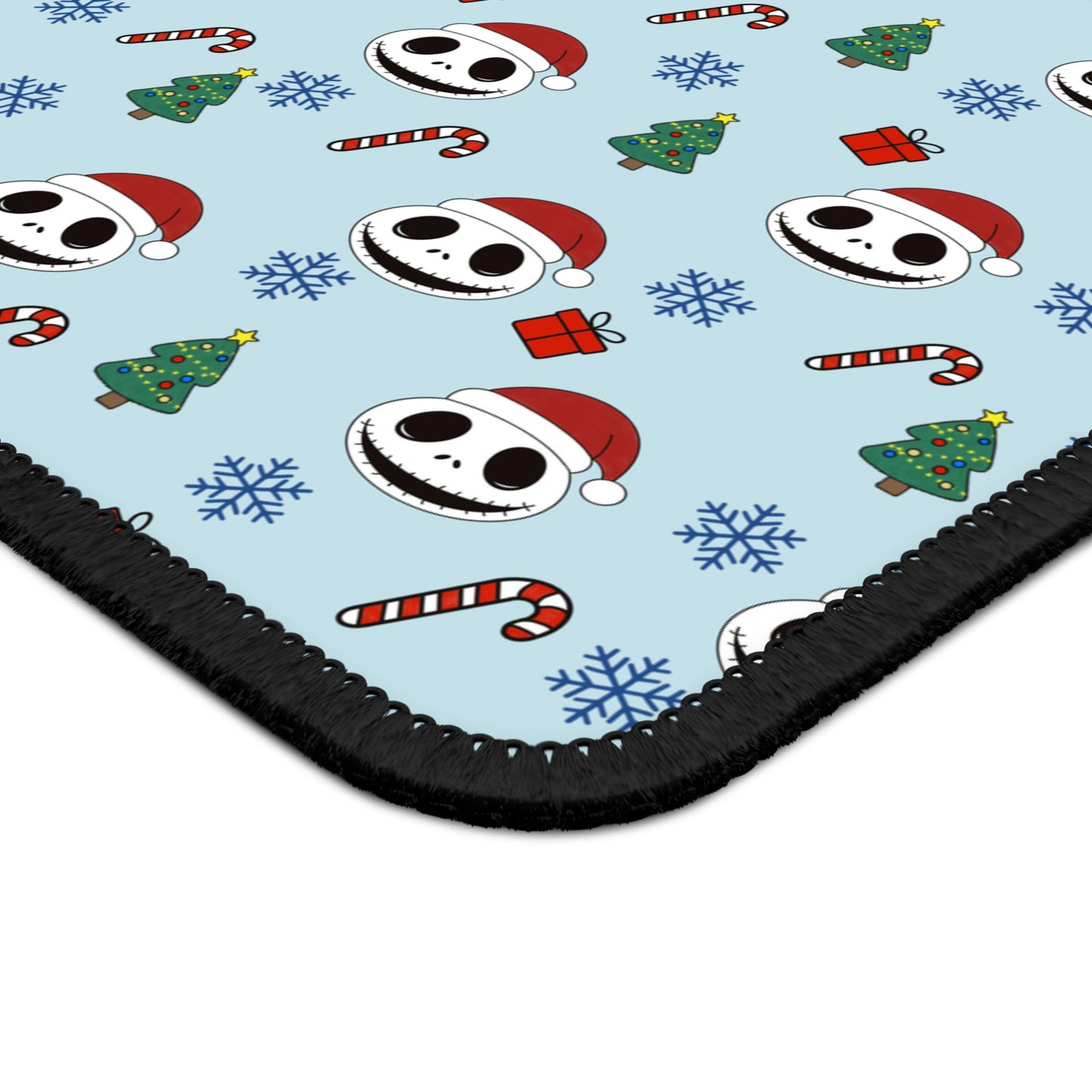 NBC Pattern Gaming Mouse Pad | Christmas Candy Cane Trees