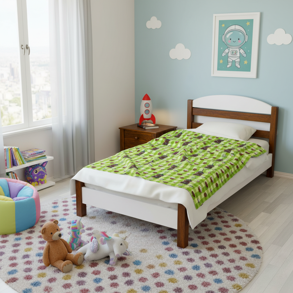 Bearista Starbies Blanket | Velveteen Plush Blanket