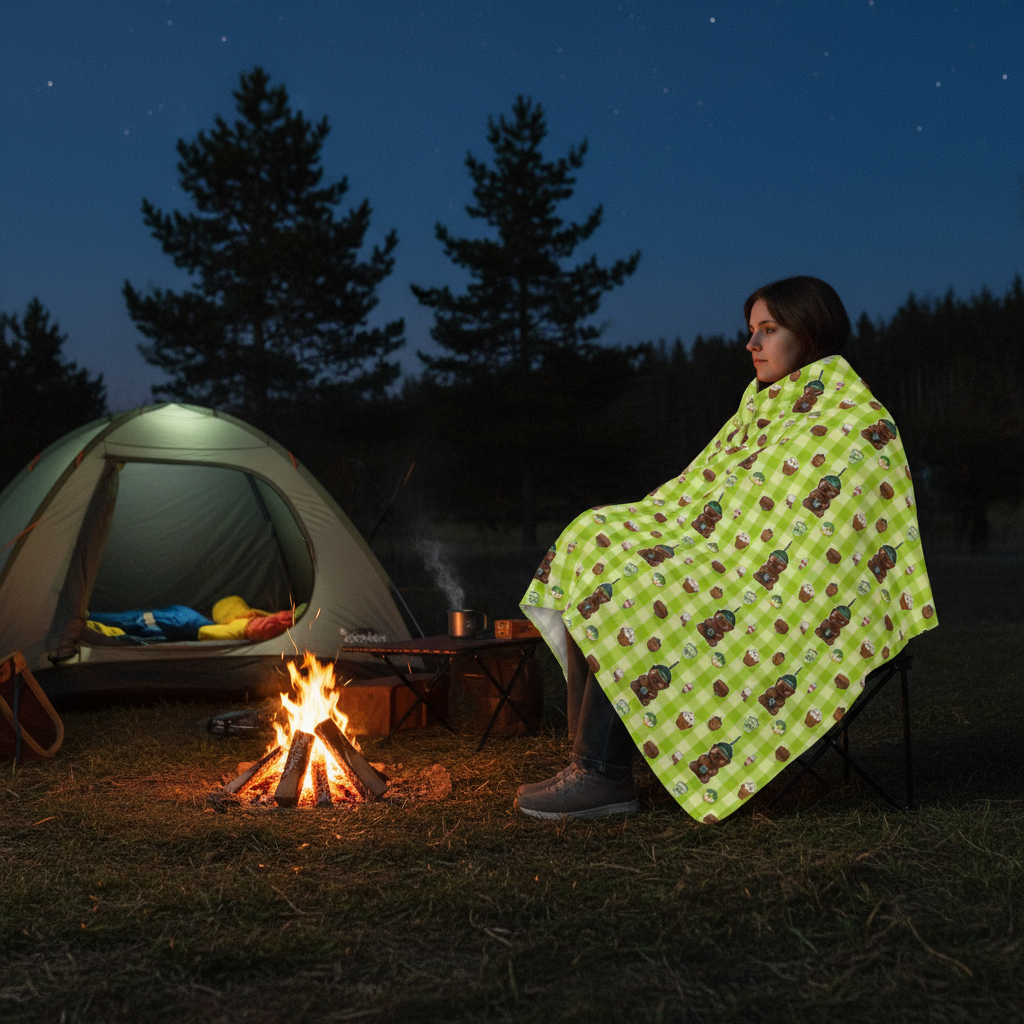 Bearista Starbies Blanket | Velveteen Plush Blanket