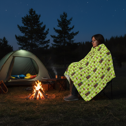 Bearista Starbies Blanket | Velveteen Plush Blanket