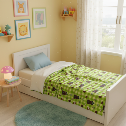 Bearista Starbies Blanket | Velveteen Plush Blanket