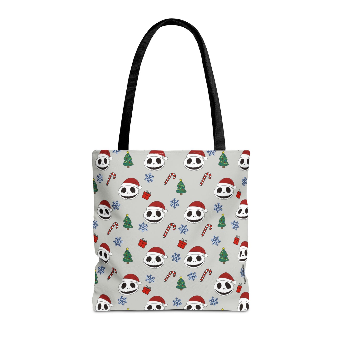 NBC Pattern Tote Bag, Cute Holiday Gift, Reusable Shopping Tote, Christmas Bag