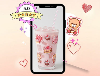 Cute Valentine Sticker Pack