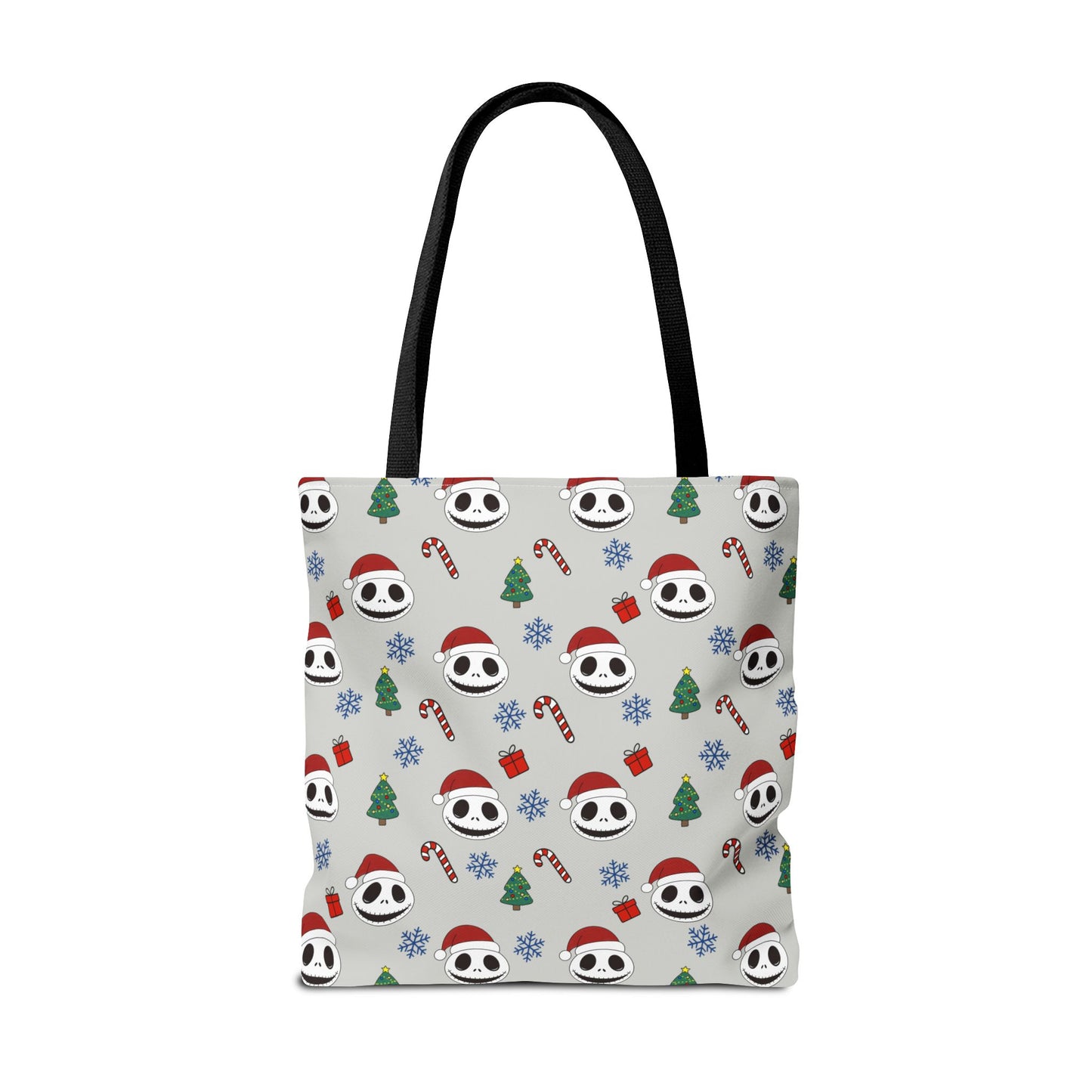 NBC Pattern Tote Bag, Cute Holiday Gift, Reusable Shopping Tote, Christmas Bag