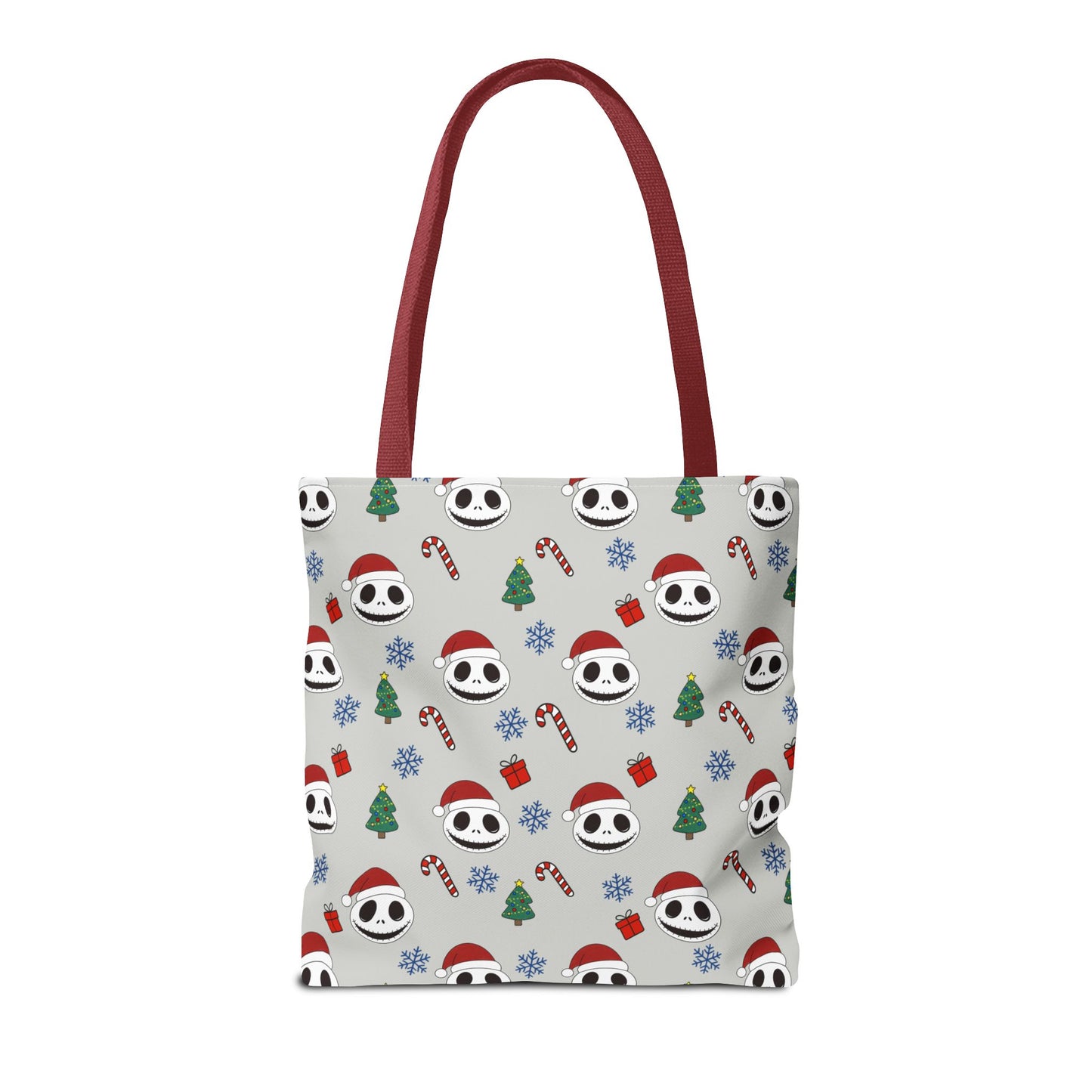 NBC Pattern Tote Bag, Cute Holiday Gift, Reusable Shopping Tote, Christmas Bag