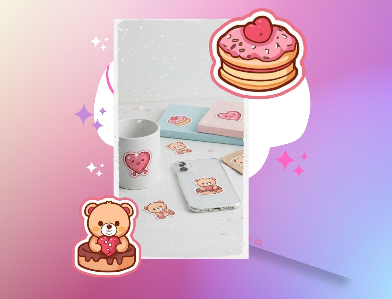 Cute Valentine Sticker Pack