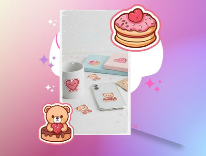 Cute Valentine Sticker Pack