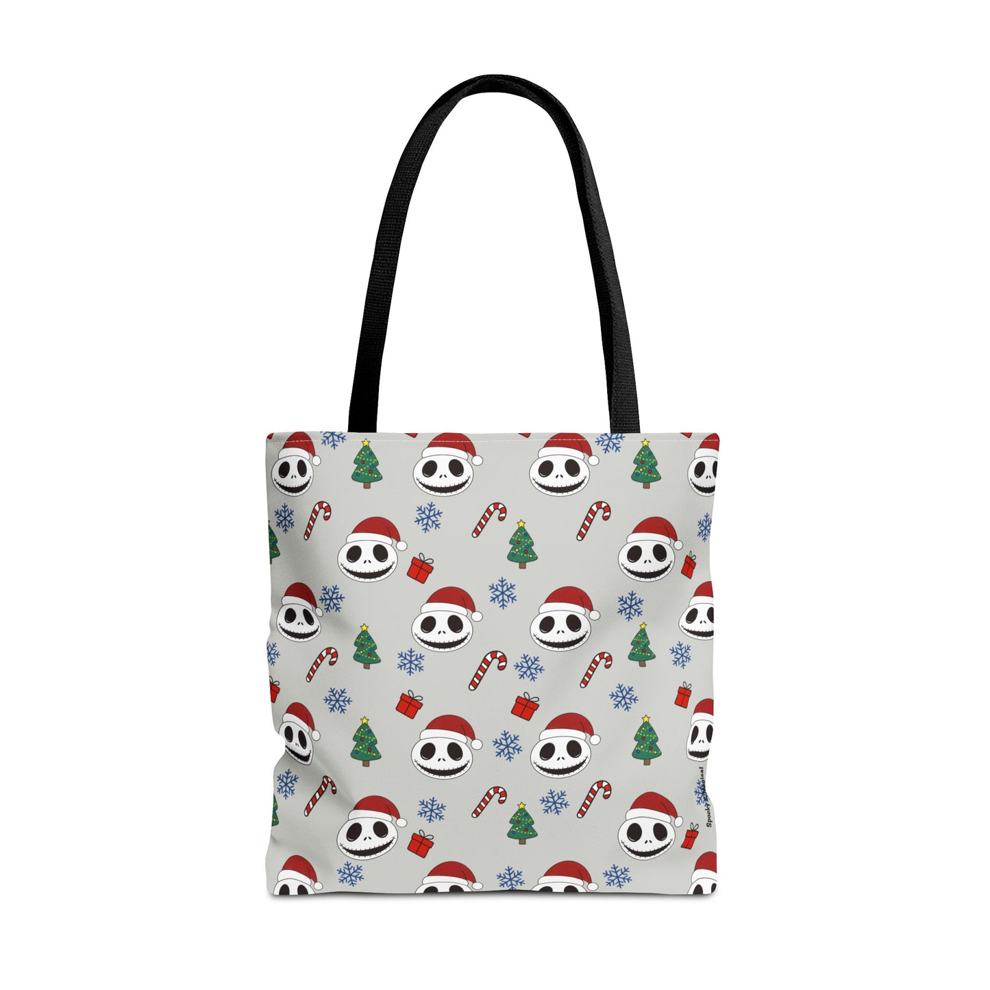 NBC Pattern Tote Bag, Cute Holiday Gift, Reusable Shopping Tote, Christmas Bag