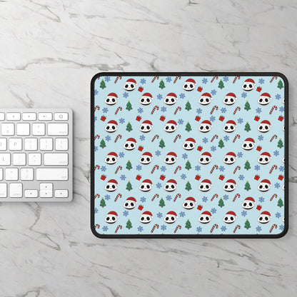 NBC Pattern Gaming Mouse Pad | Christmas Candy Cane Trees