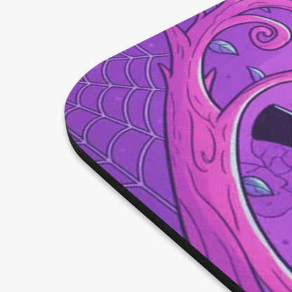 Cute Goth Girl Reading Mouse Pad