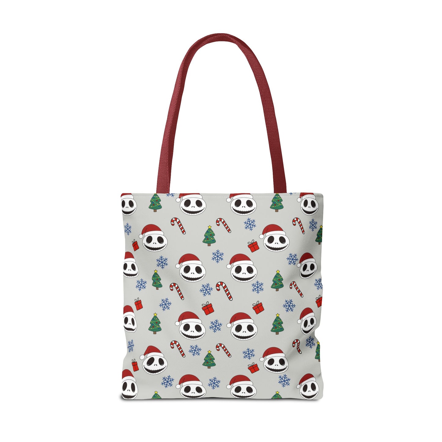 NBC Pattern Tote Bag, Cute Holiday Gift, Reusable Shopping Tote, Christmas Bag
