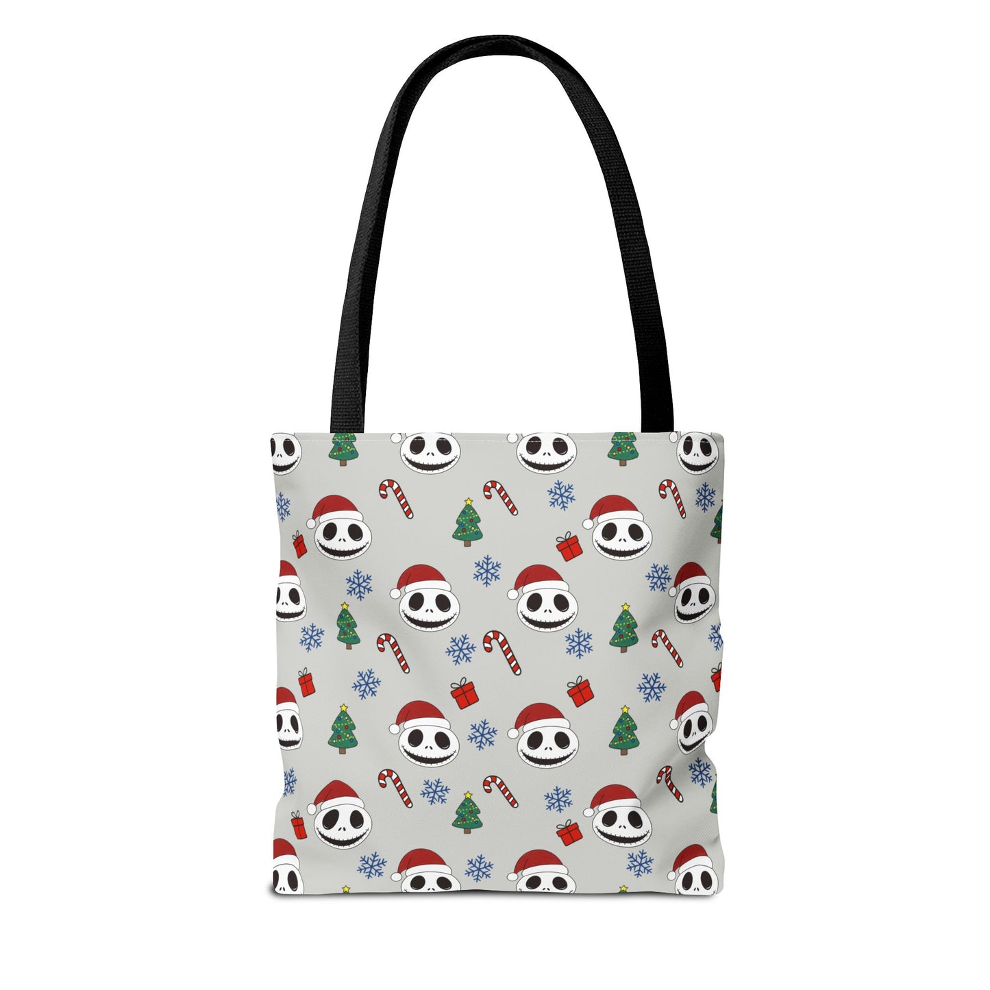 NBC Pattern Tote Bag, Cute Holiday Gift, Reusable Shopping Tote, Christmas Bag