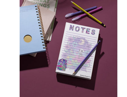 Pastel Goth Daily Planner and Notes pad