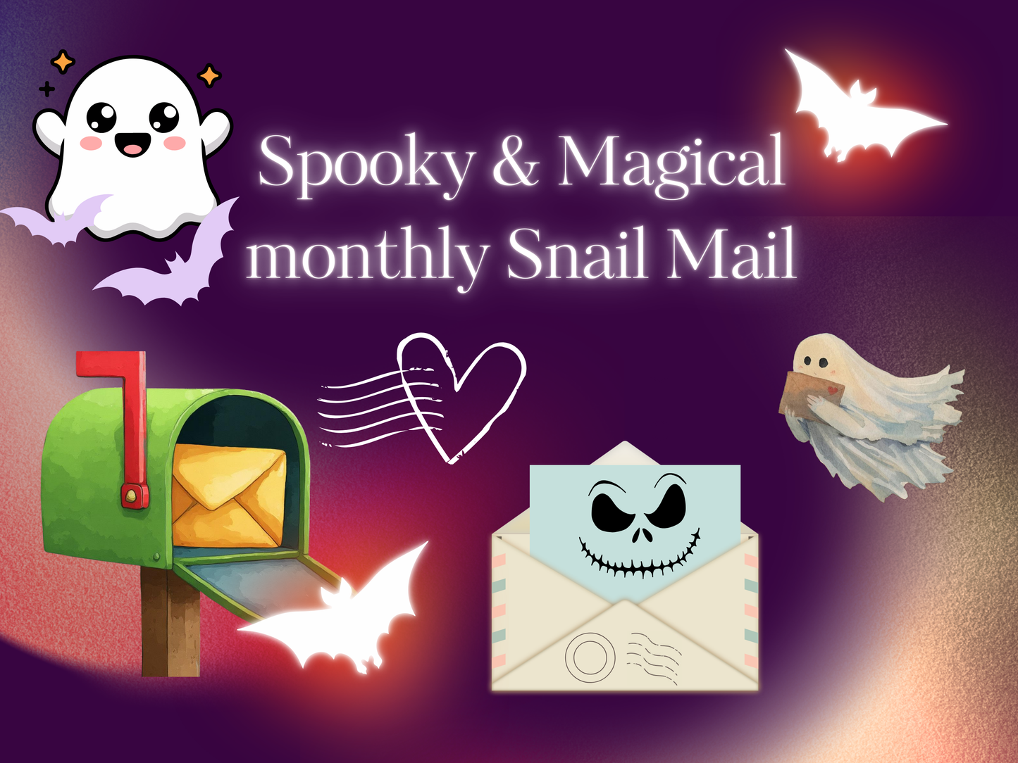 Spooky & Magical monthly Snail Mail