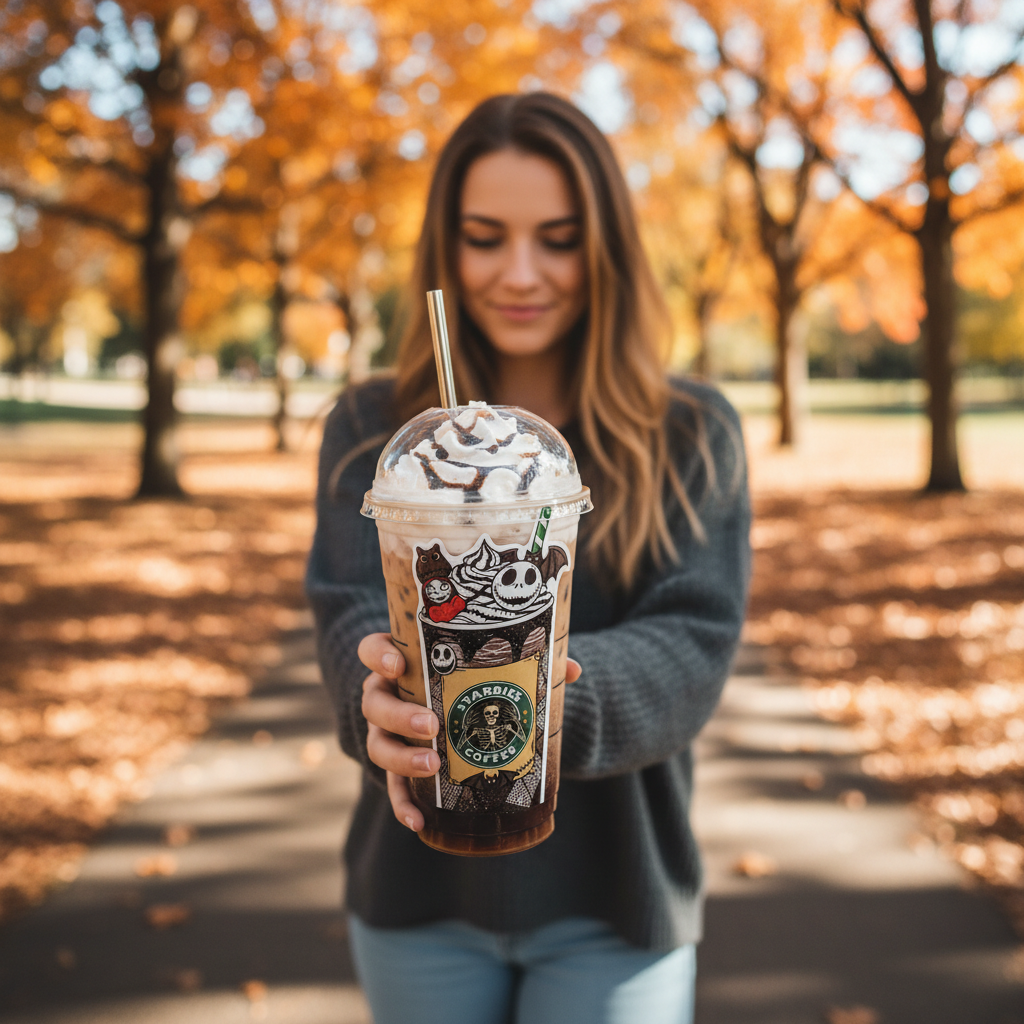 Starbies Coffee cute sticker