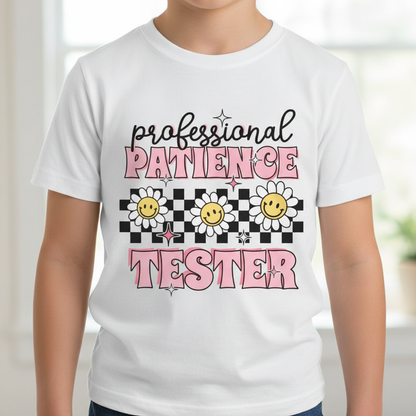 Youth Patience tester shirt
