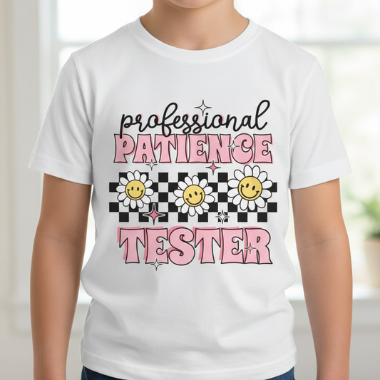 Youth Patience tester shirt