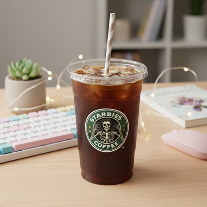 Starbies Coffee Sticker