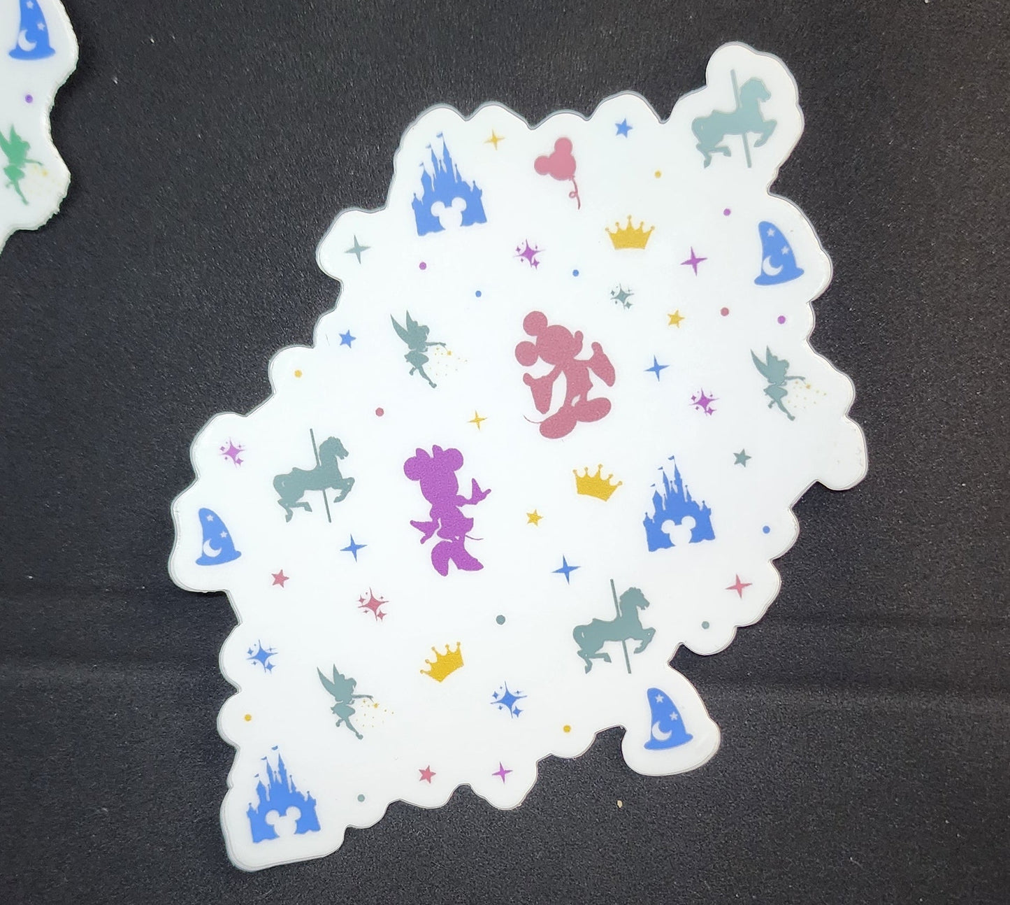 Sbux Disney parks inspired Sticker (Clear background)