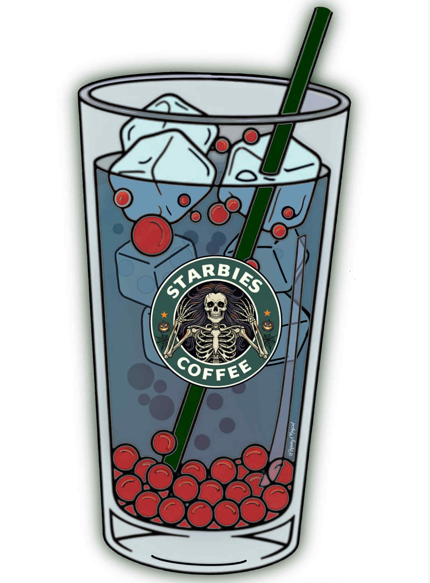 Starbies summer sticker