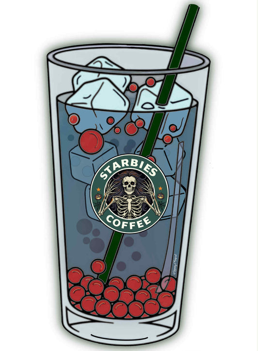 Starbies summer sticker