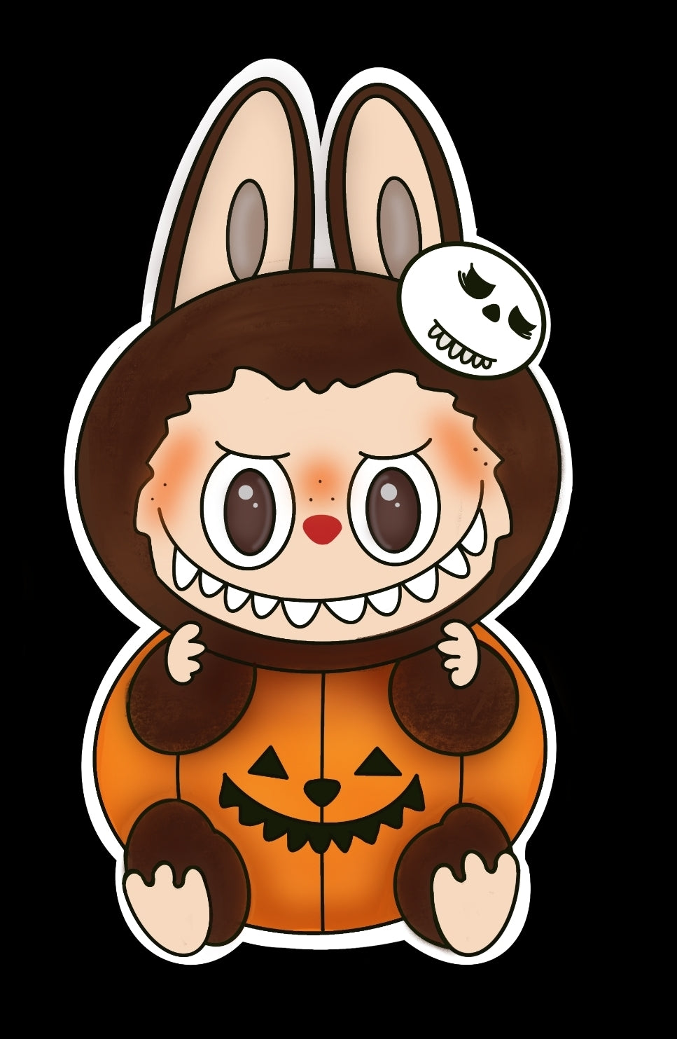 Lafufu Halloween sticker