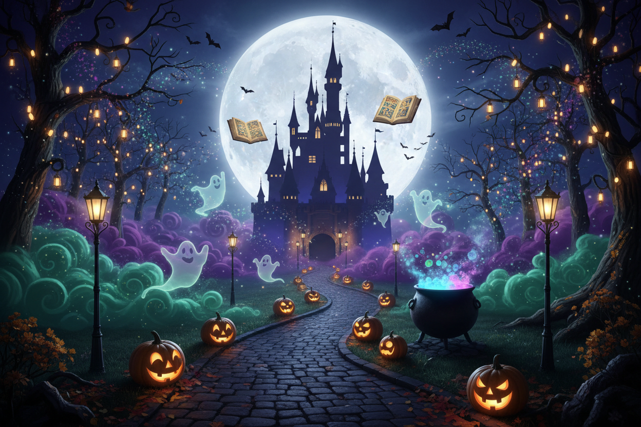 Spooky and magical Disney inspired 